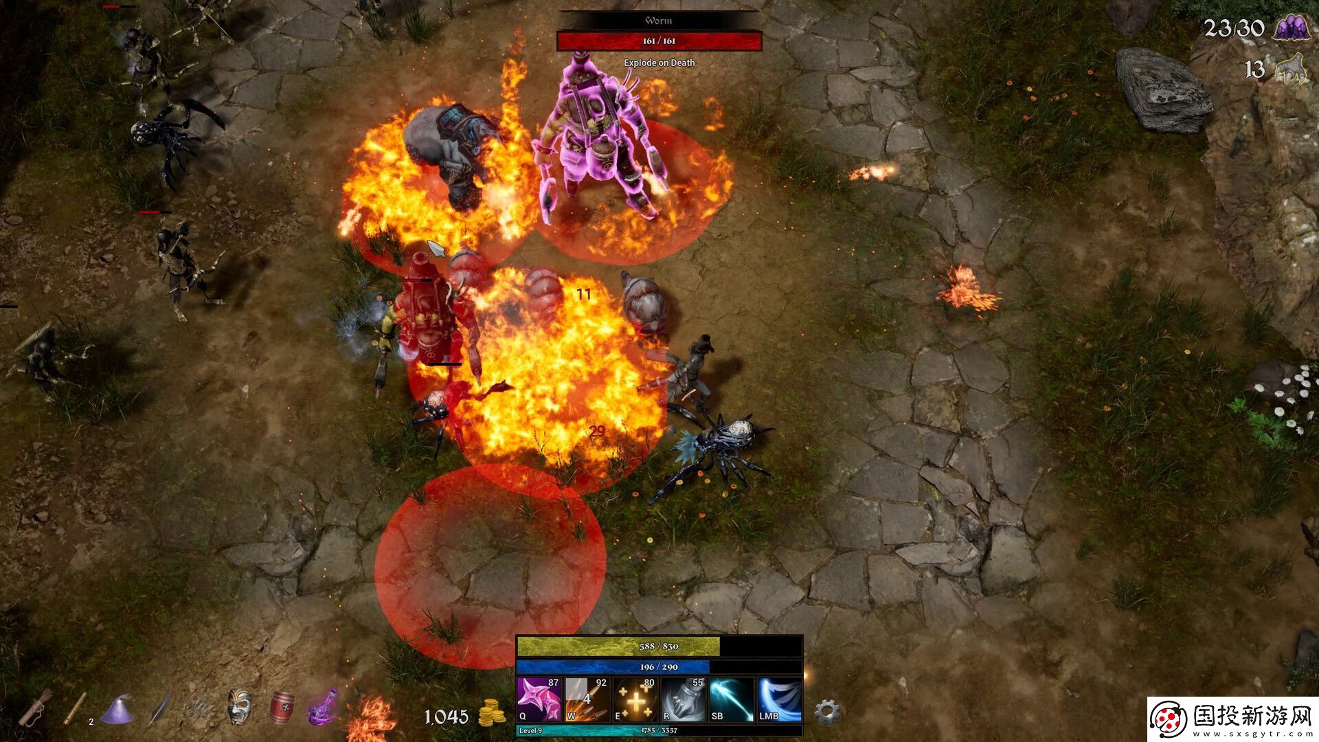 類暗黑快節奏俯視角動作游戲法術塑造者現已在Steam推出試玩Demo