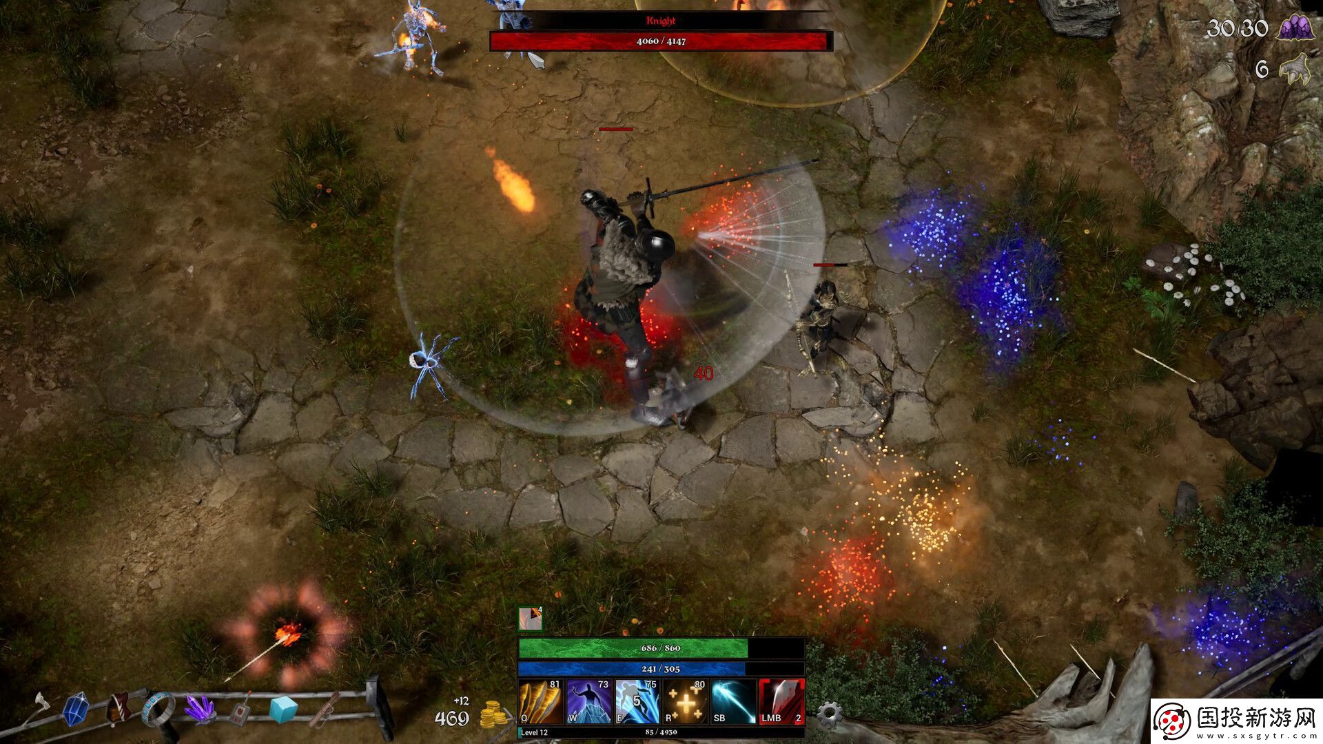 類暗黑快節奏俯視角動作游戲法術塑造者現已在Steam推出試玩Demo