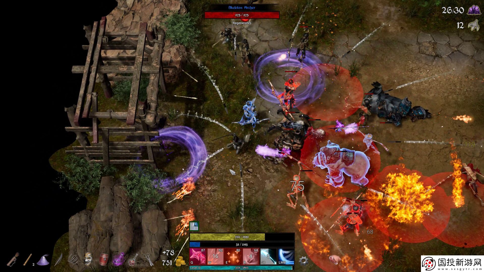 類暗黑快節奏俯視角動作游戲法術塑造者現已在Steam推出試玩Demo