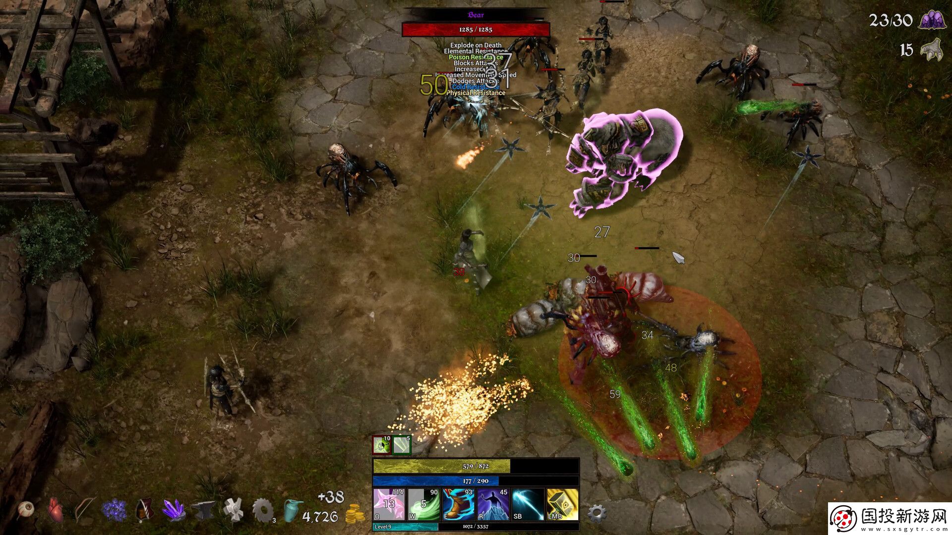 類暗黑快節奏俯視角動作游戲法術塑造者現已在Steam推出試玩Demo