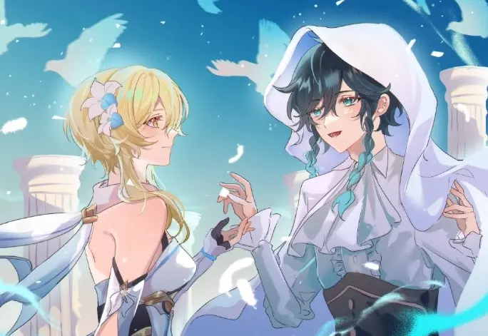 原神熒被溫迪喂了奇怪的東西是什么梗