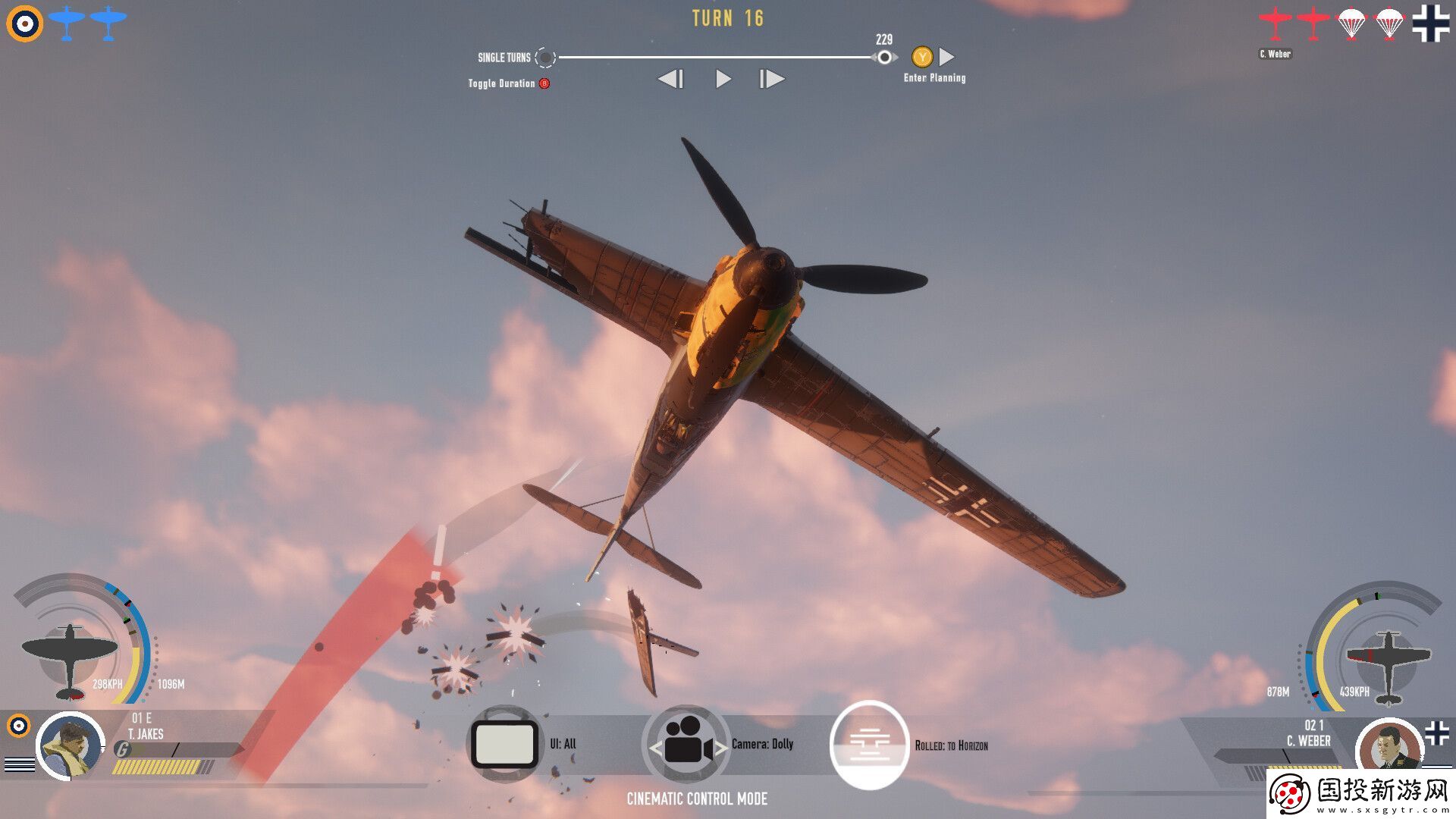 回合制戰術飛行對戰游戲混戰