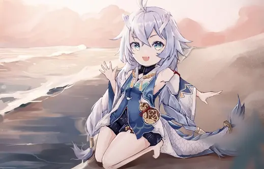 星鐵女角色白露清涼照-星穹鐵道白露無布料無小愛心怎么回事